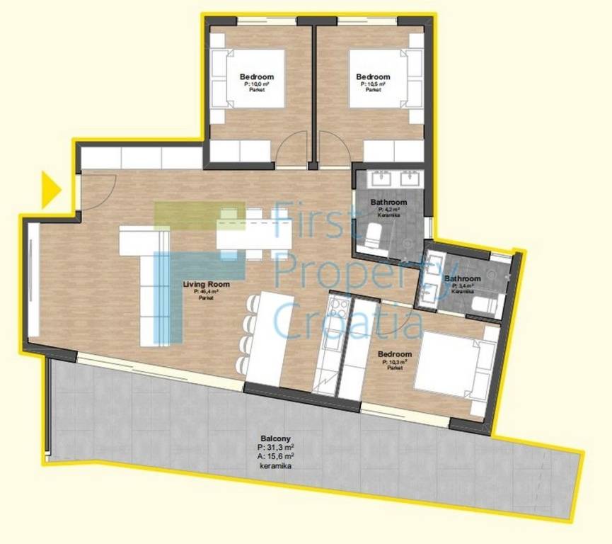 Apartman, Prodaja, Rogoznica, Rogoznica