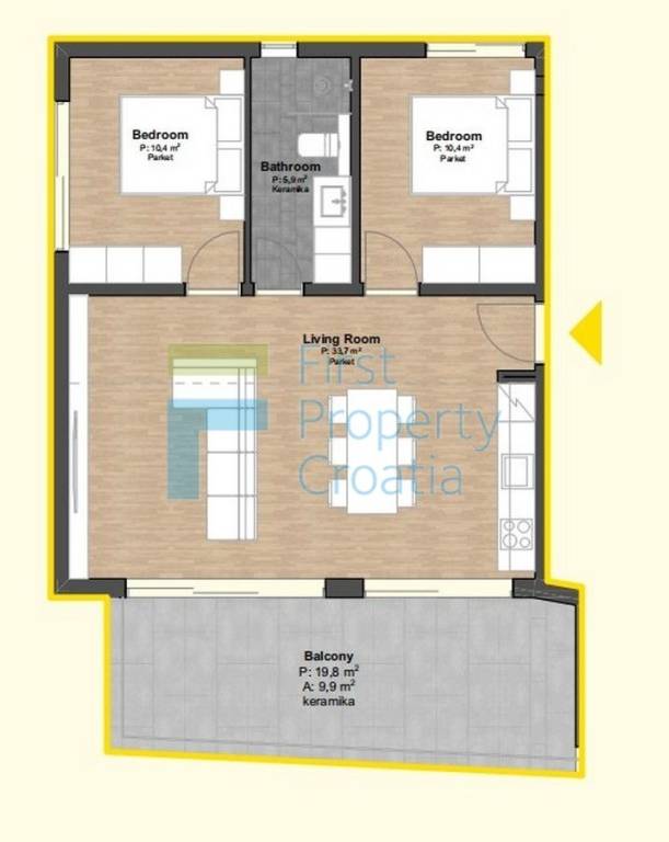 Apartman, Prodaja, Rogoznica, Rogoznica