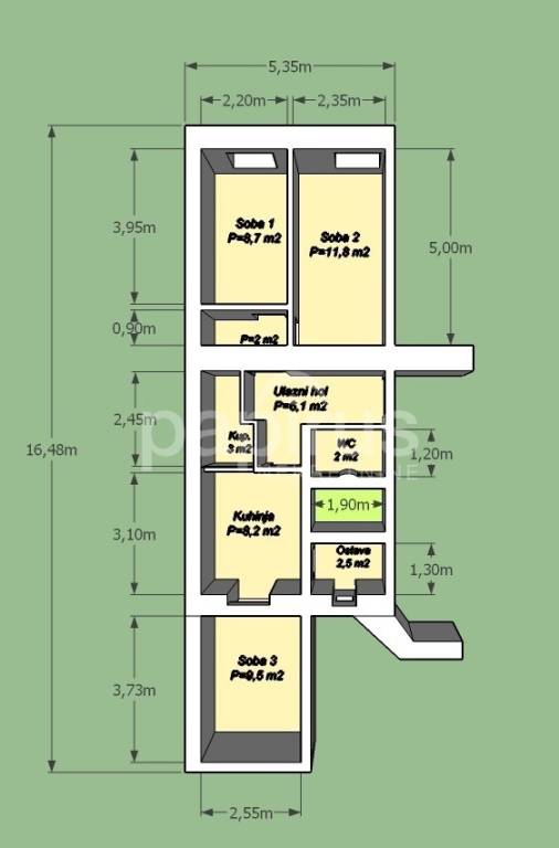 Stan u stambenoj zgradi, Najam, Zagreb, Donji Grad