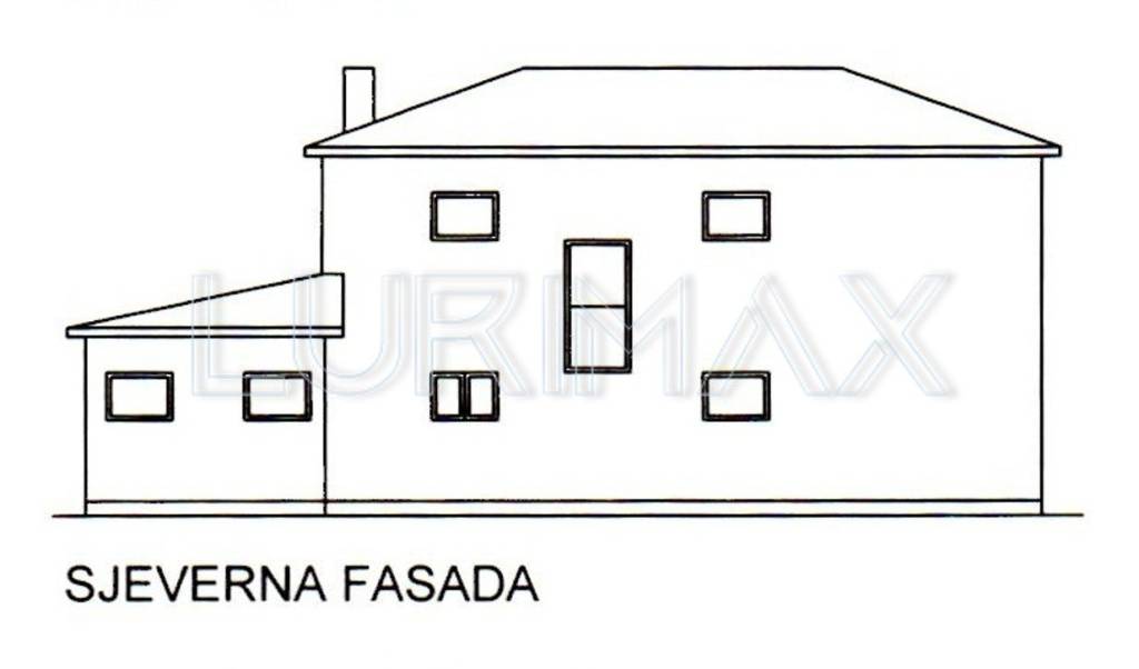 Fasada sjever
