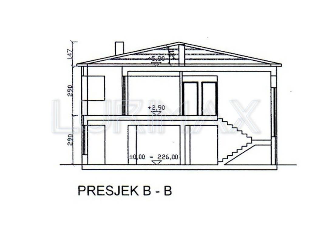 Presjek B-B