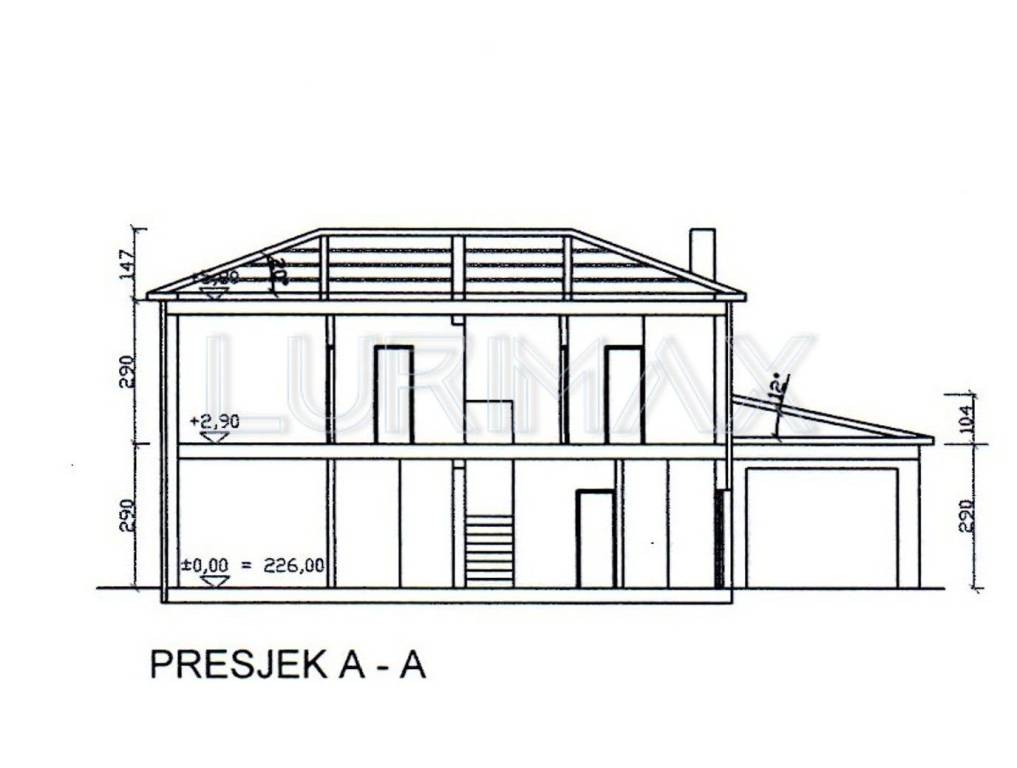 Presjek A-A