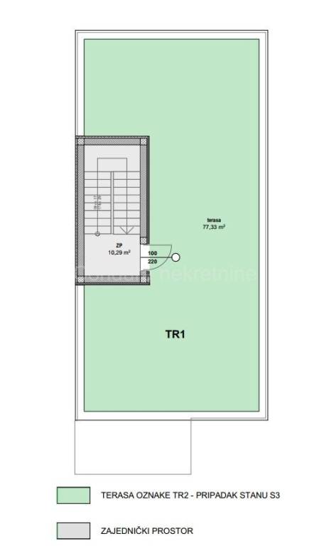 Apartman na moru, Prodaja, Vir, Vir
