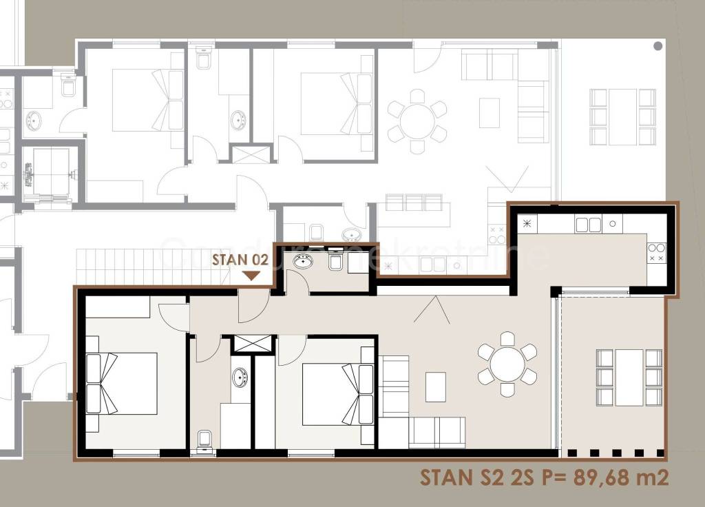 Apartman na moru, Prodaja, Privlaka, Privlaka