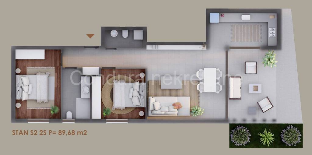 Apartman na moru, Prodaja, Privlaka, Privlaka