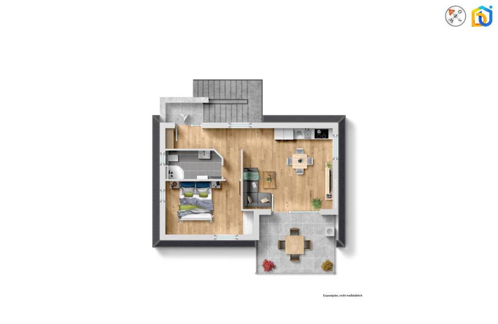 gornji kat / Obergeschoss / Upper floor